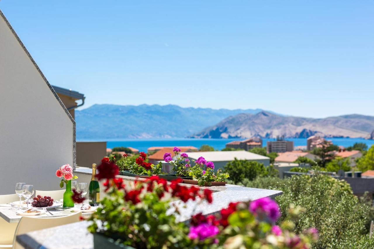 Apartments Lucija 2 Baška Kültér fotó