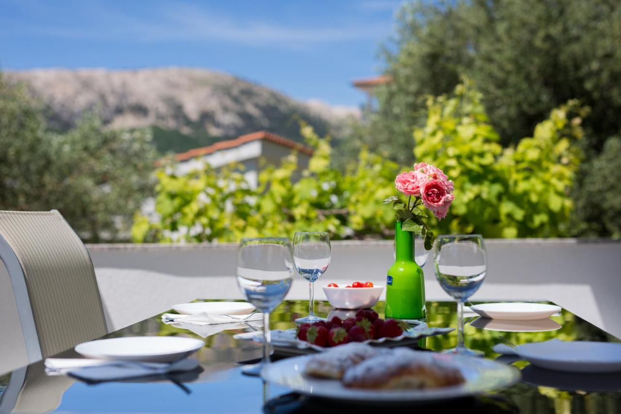 Apartments Lucija 2 Baška Kültér fotó