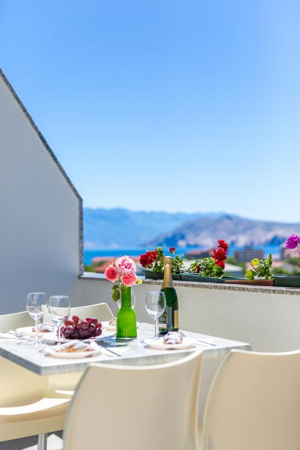 Apartments Lucija 2 Baška Kültér fotó
