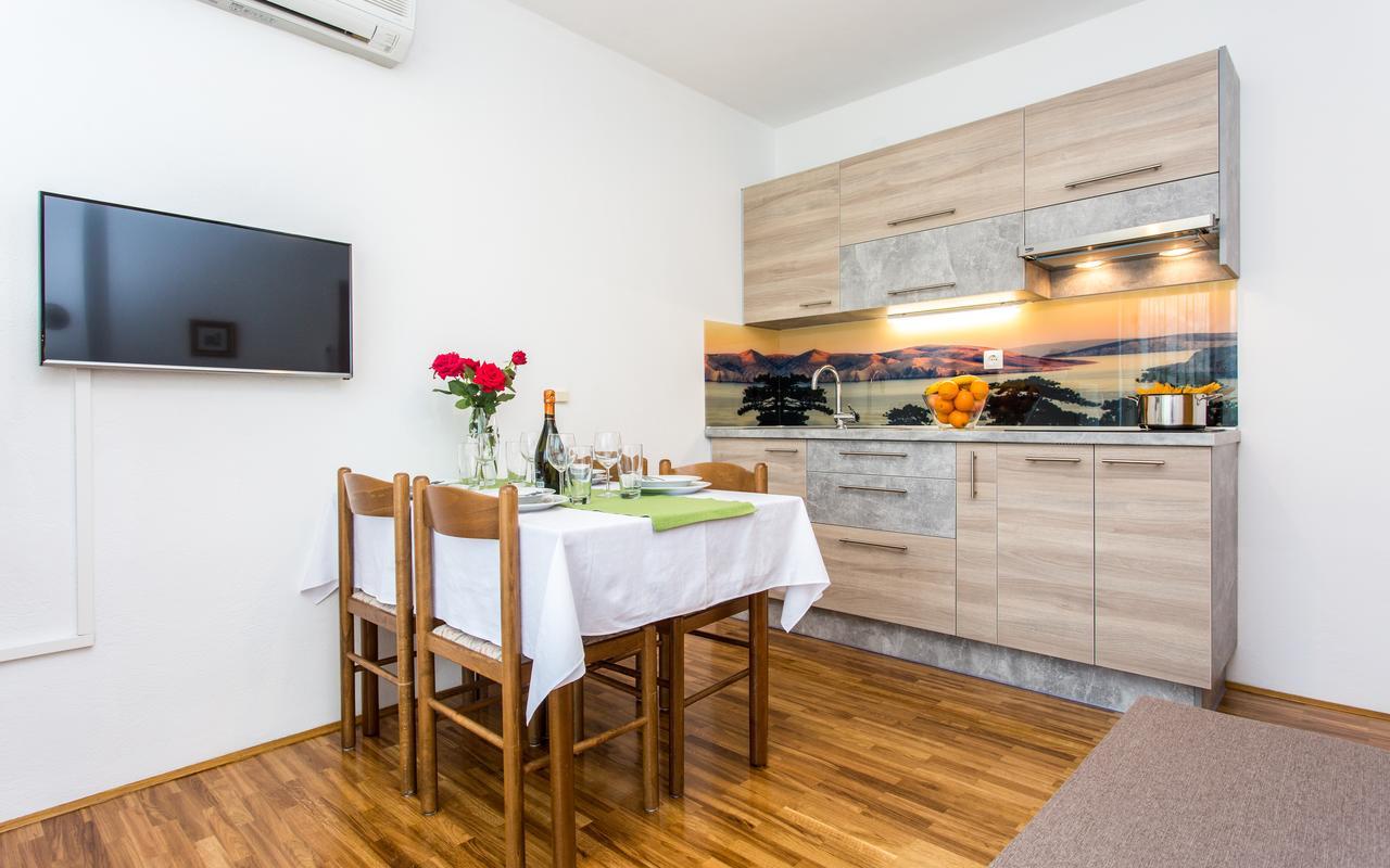 Apartments Lucija 2 Baška Kültér fotó