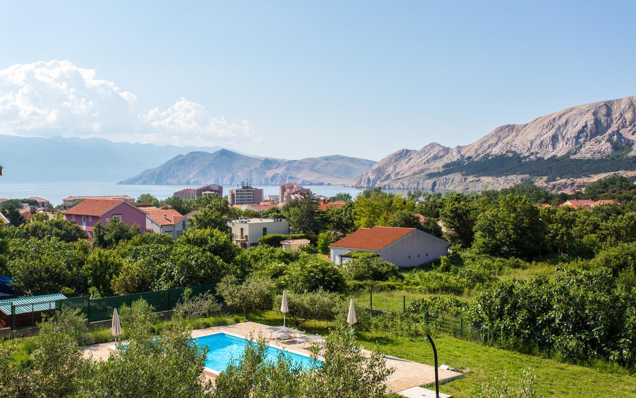 Apartments Lucija 2 Baška Kültér fotó