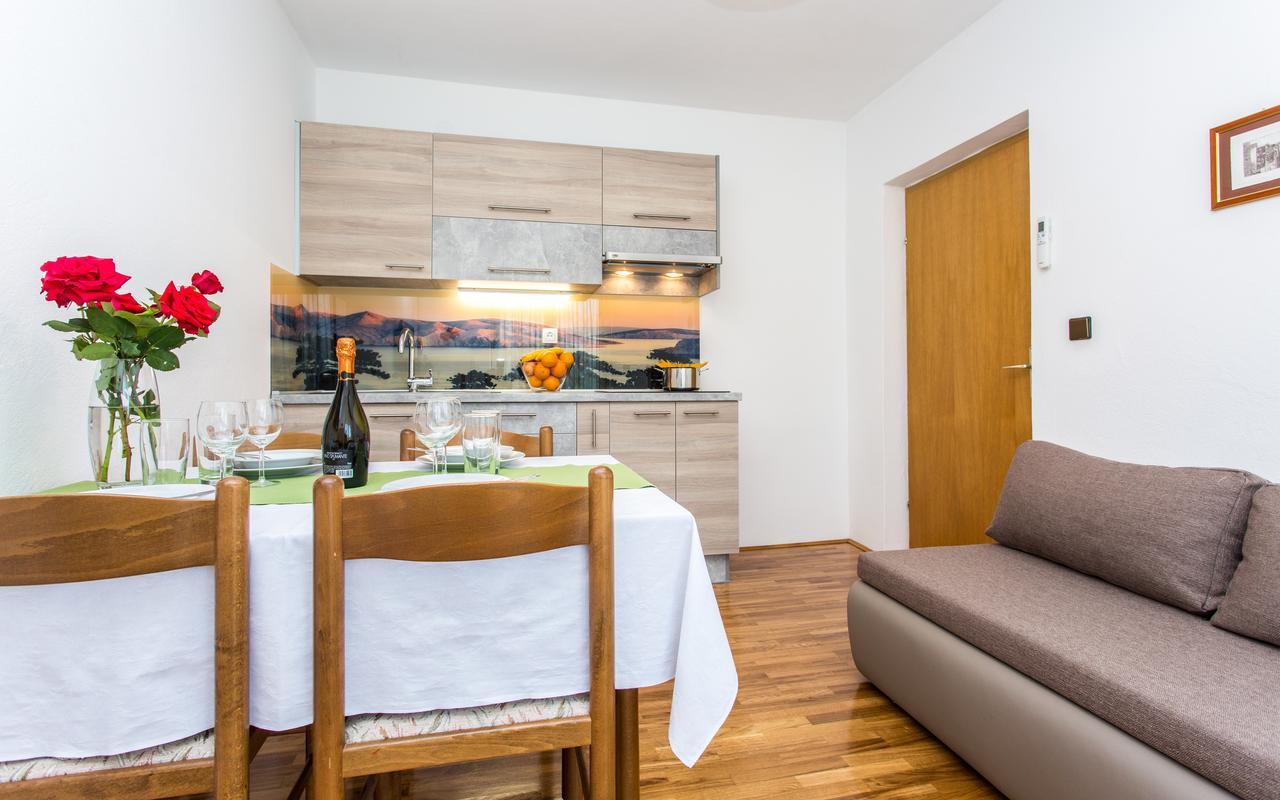 Apartments Lucija 2 Baška Kültér fotó