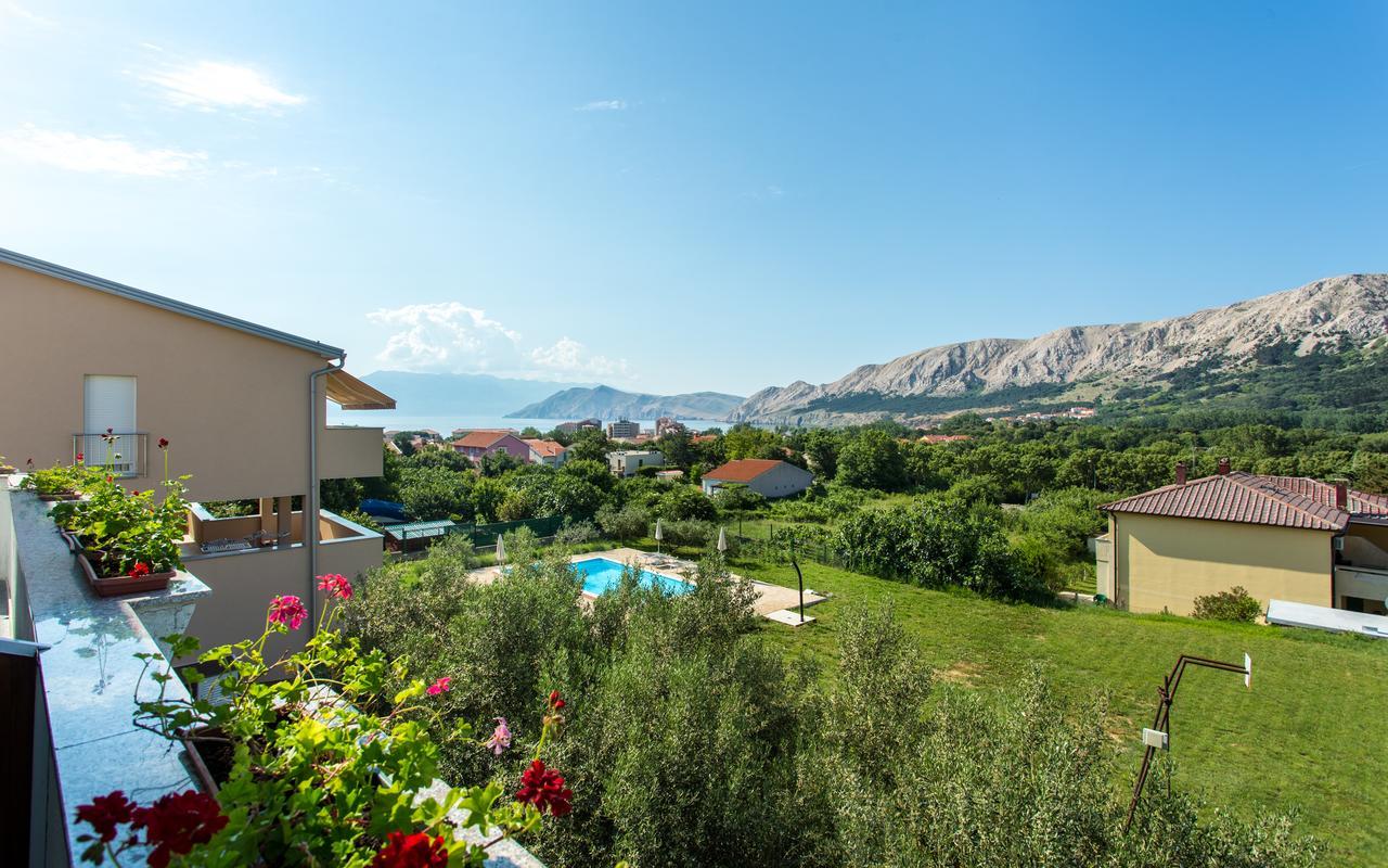 Apartments Lucija 2 Baška Kültér fotó