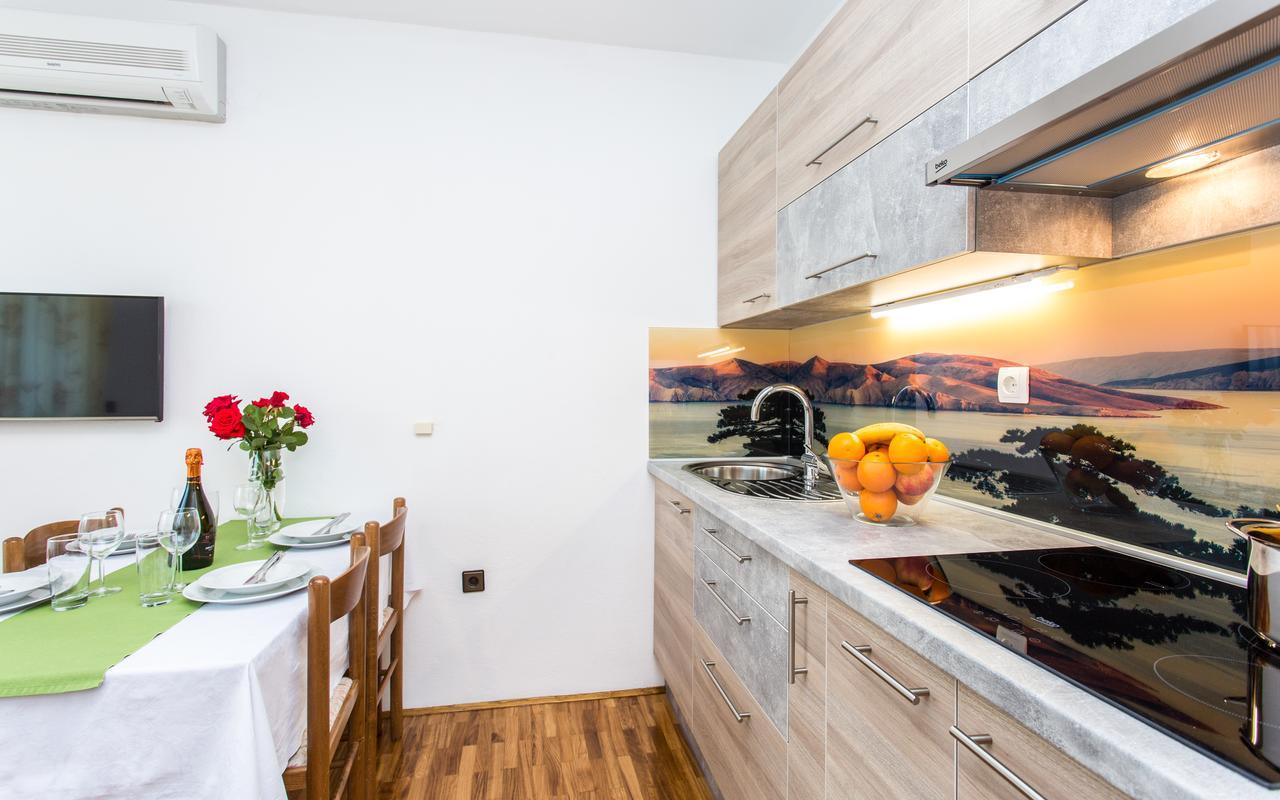 Apartments Lucija 2 Baška Kültér fotó