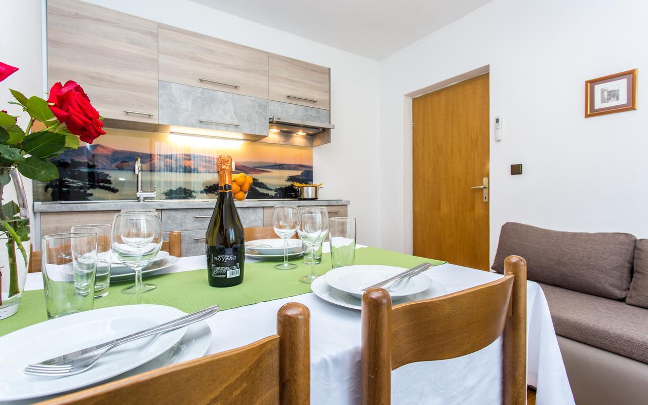 Apartments Lucija 2 Baška Kültér fotó