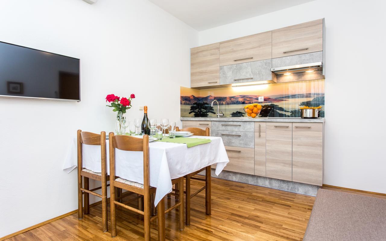 Apartments Lucija 2 Baška Kültér fotó