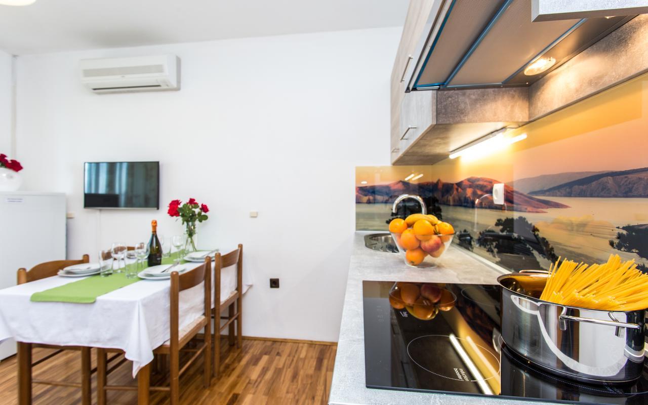 Apartments Lucija 2 Baška Kültér fotó