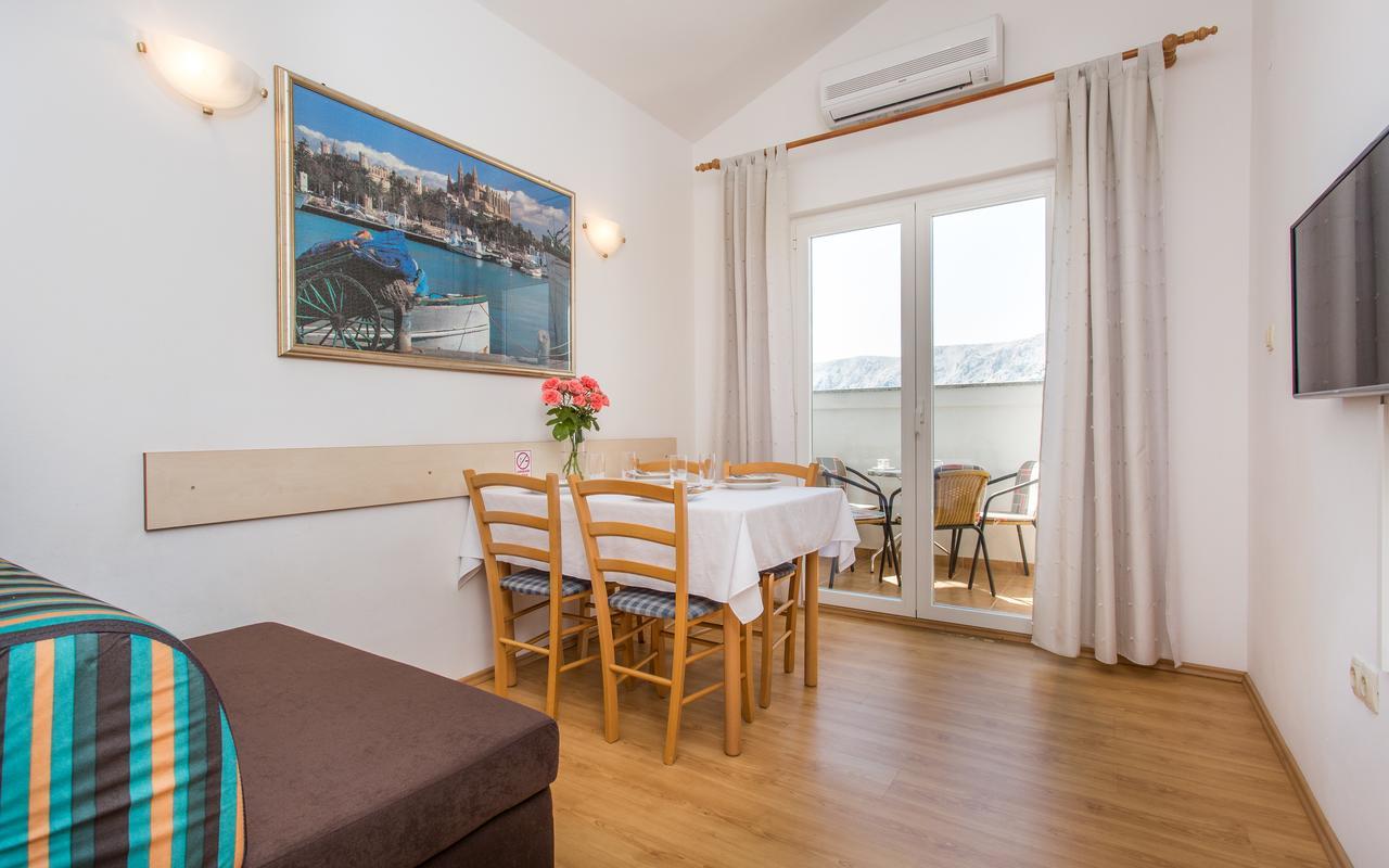 Apartments Lucija 2 Baška Kültér fotó